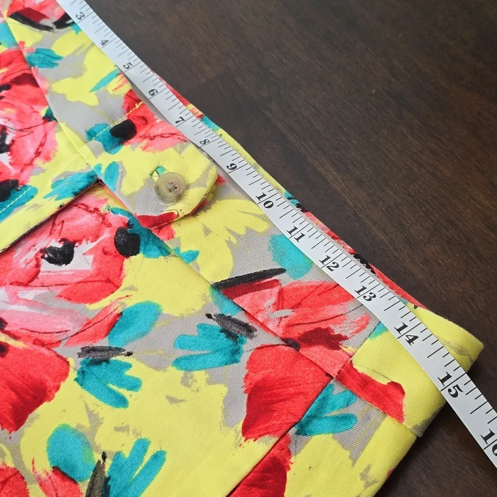 JCREW Outlet Floral Women's Shorts - Picture 6 of 10